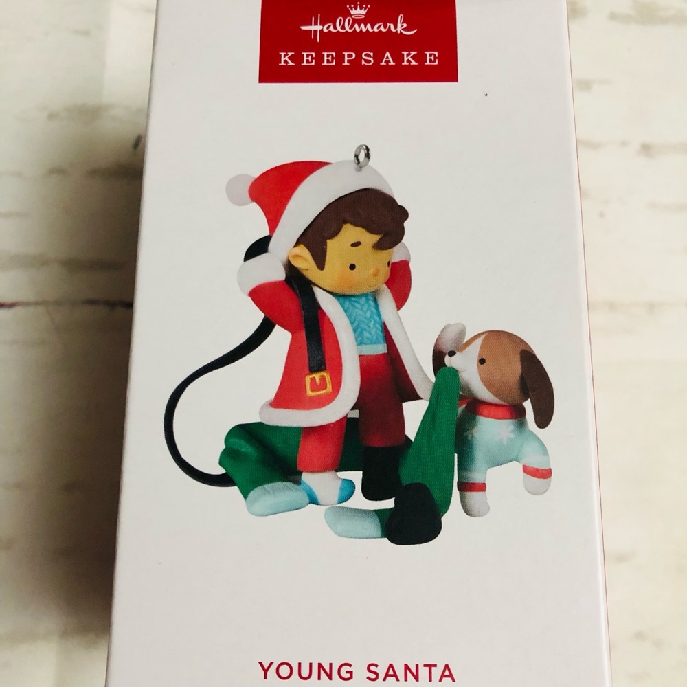 Hallmark Keepsake ornament”Young Santa”